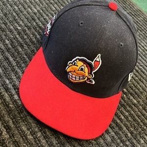 New Era 59Fifty Cleveland Indians Hat Cooperstown Collection 7 1/8